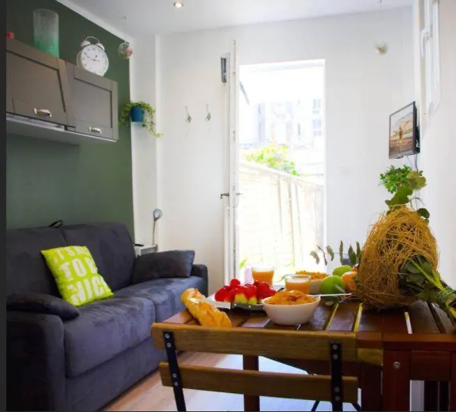 Le Refuge Avec Terrasse Et Jardin, En Plein Centre-Ville, Gare 5 Minutes A Pieds Nizza